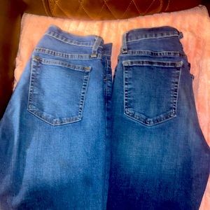 Two pair of jeans